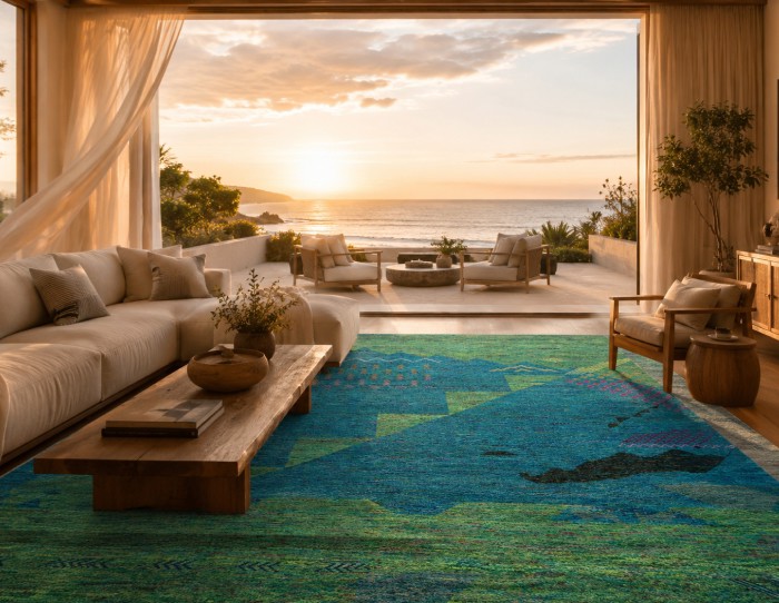 nautical rug